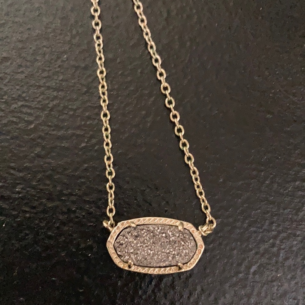 Kendra Scott gold and silver necklace